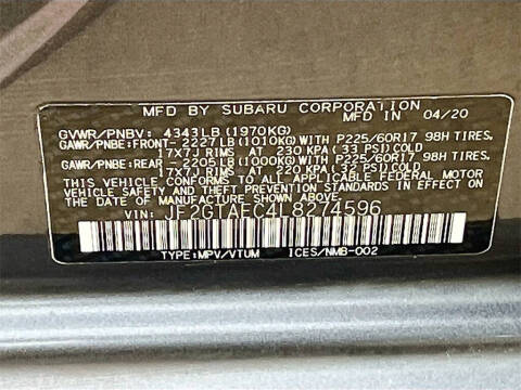 2020 Subaru Crosstrek Premium