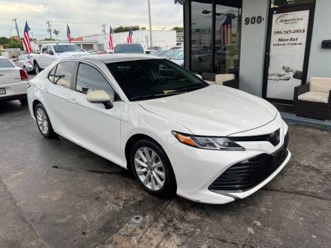 2020 Toyota Camry for sale at American Auto Sales in Hialeah FL