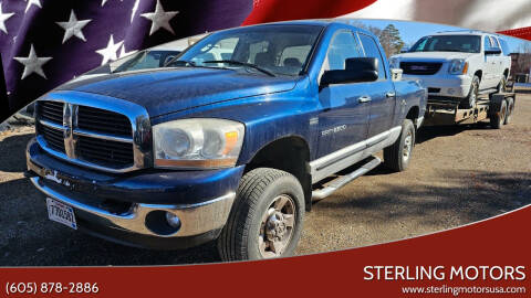 2006 Dodge Ram 2500 for sale at STERLING MOTORS in Watertown SD