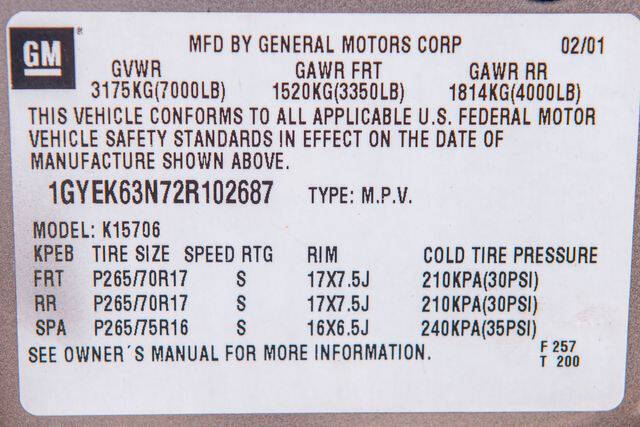 2002 Cadillac Escalade