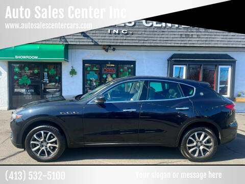 2018 Maserati Levante for sale at Auto Sales Center Inc in Holyoke MA