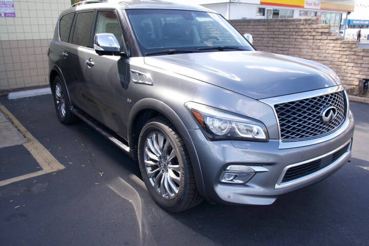 2015 INFINITI QX80 for sale at RMR AUTO SALES in Orange, CA