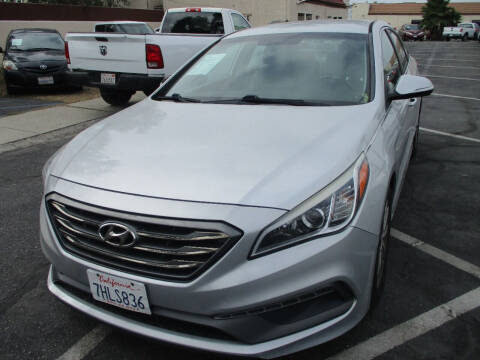 2015 Hyundai Sonata for sale at F & A Car Sales Inc in Ontario CA