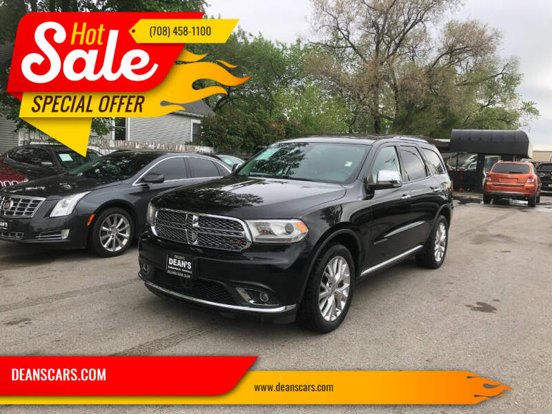 2014 Dodge Durango for sale at DEANSCARS.COM in Bridgeview IL