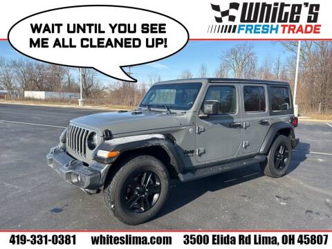 2020 Jeep Wrangler Unlimited for sale at White's Honda Toyota of Lima in Lima OH