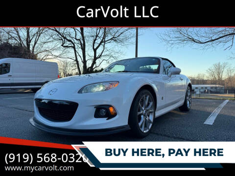 2013 Mazda MX-5 Miata for sale at CarVolt LLC in Mebane NC