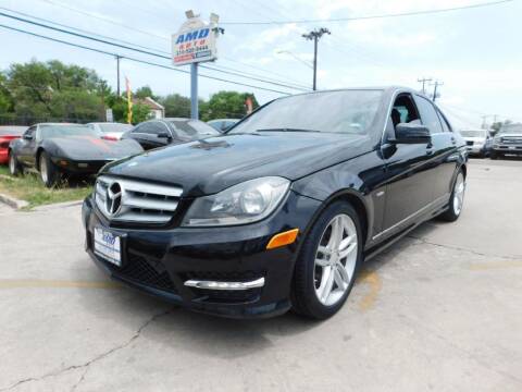 2012 Mercedes-Benz C-Class for sale at AMD AUTO in San Antonio TX