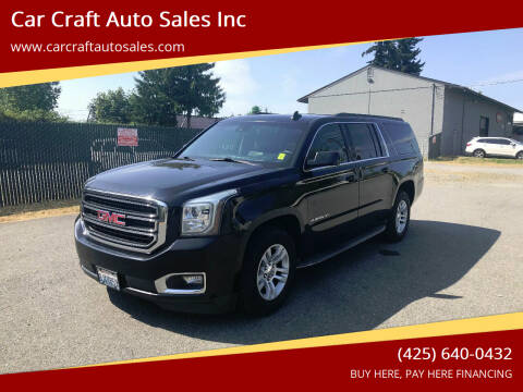 2015 GMC Yukon XL for sale at Car Craft Auto Sales Inc in Lynnwood WA