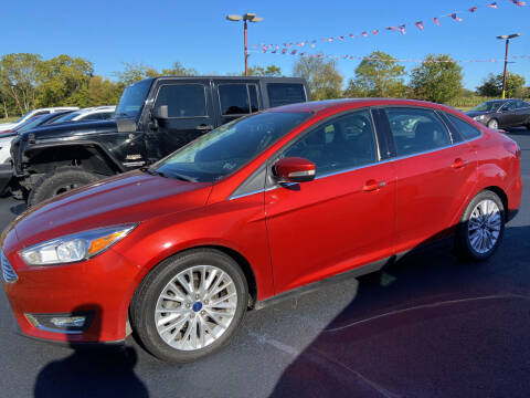 2018 Ford Focus for sale at EAGLE ONE AUTO SALES in Leesburg OH