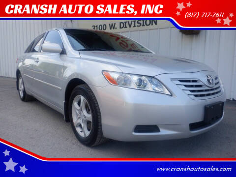 2009 Toyota Camry for sale at CRANSH AUTO SALES, INC in Arlington TX