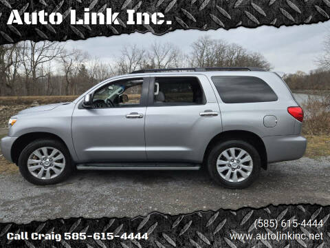 2010 Toyota Sequoia for sale at Auto Link Inc. in Spencerport NY