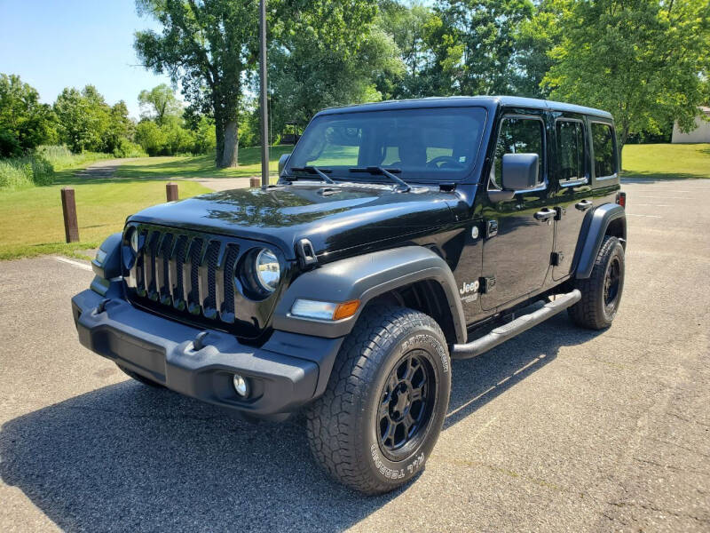 2018 Jeep Wrangler Unlimited for sale at COOP'S AFFORDABLE AUTOS LLC in Otsego MI