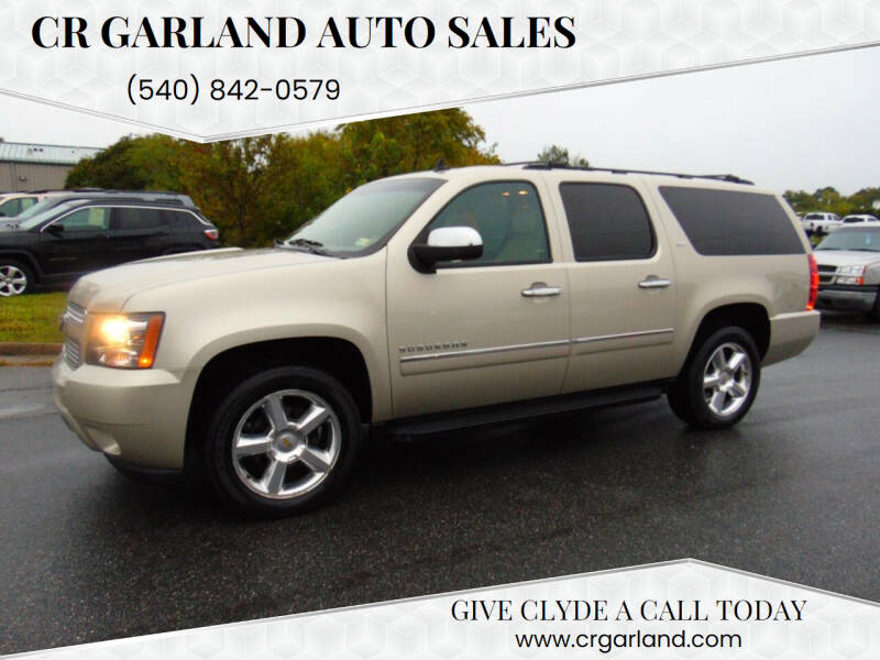 2013 Chevrolet Suburban for sale at CR Garland Auto Sales in Fredericksburg VA