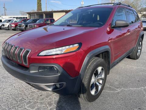 2015 Jeep Cherokee for sale at Lewis Page Auto Brokers in Gainesville GA