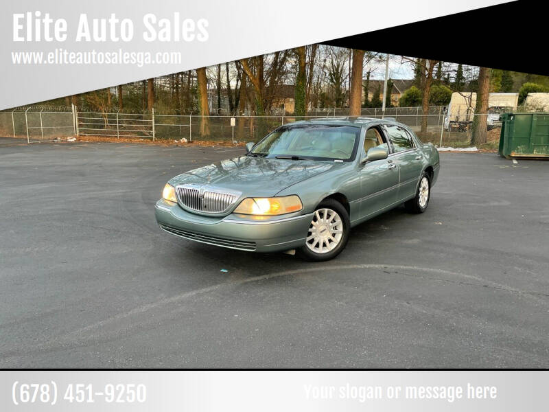 2006 Lincoln Town Car for sale at Elite Auto Sales in Stone Mountain GA