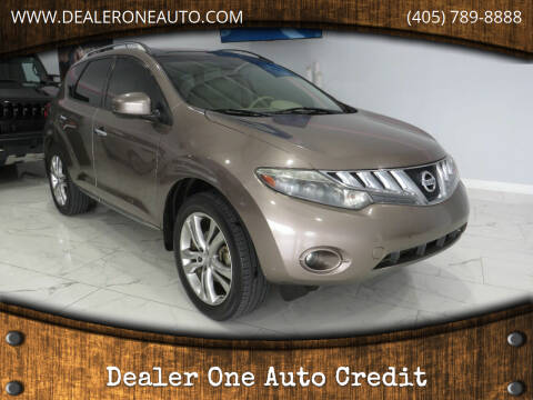 2010 Nissan Murano for sale at Dealer One Auto Credit in Oklahoma City OK