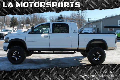 2006 Dodge Ram Pickup 2500 for sale at L.A. MOTORSPORTS in Windom MN