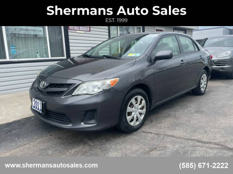 2011 Toyota Corolla for sale at Shermans Auto Sales in Webster NY