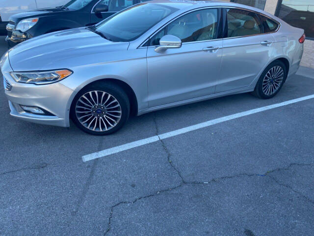 2017 Ford Fusion for sale at Henderson Auto Sales in Henderson, NV