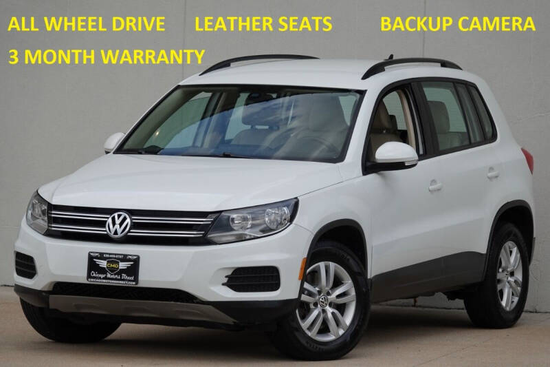 2017 Volkswagen Tiguan for sale at Chicago Motors Direct in Addison IL