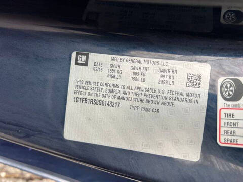 2016 Chevrolet Camaro LT