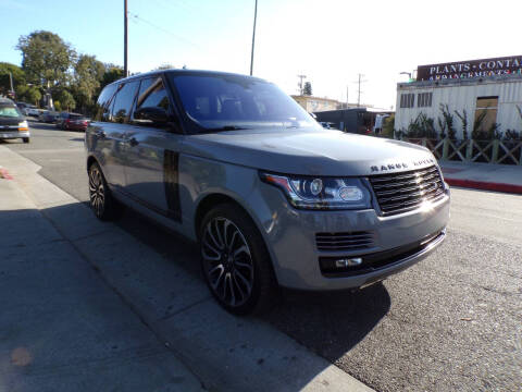 2016 Land Rover Range Rover for sale at Santa Monica Suvs in Santa Monica CA