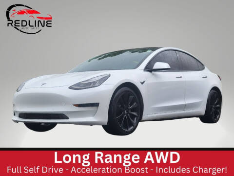2018 Tesla Model 3 for sale at Redline Auto Sales in Draper UT