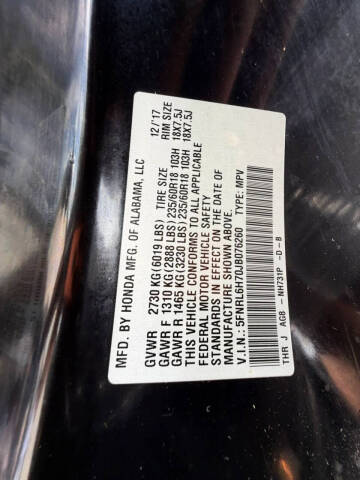 2018 Honda Odyssey