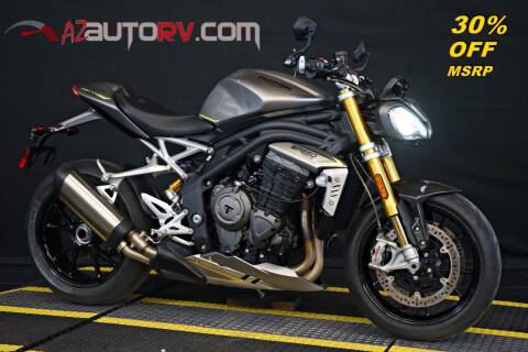 2022 Triumph Speed Triple for sale at Motomaxcycles.com in Mesa AZ