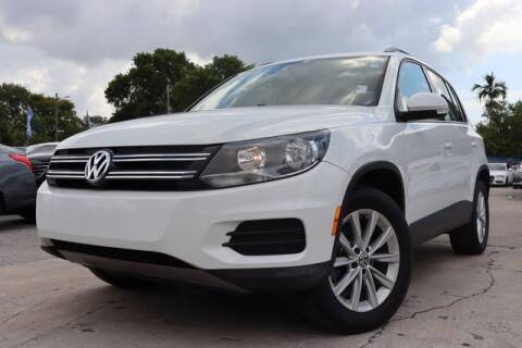 2017 Volkswagen Tiguan for sale at OCEAN AUTO SALES in Miami FL