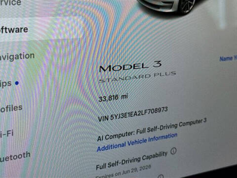 2020 Tesla Model 3 Standard Range Plus