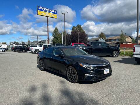 2020 Kia Optima for sale at Dependable Used Cars in Anchorage AK