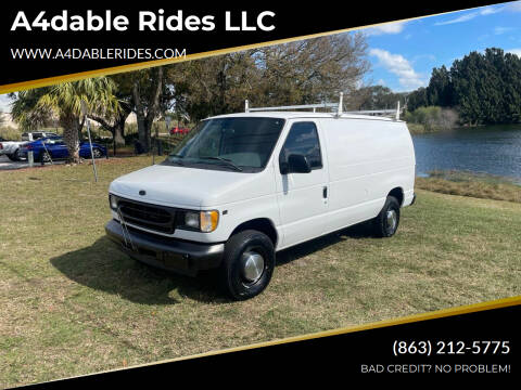 2001 Ford E-Series for sale at A4dable Rides LLC in Haines City FL