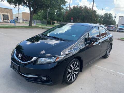 2015 Honda Civic for sale at Vitas Car Sales in Dallas TX
