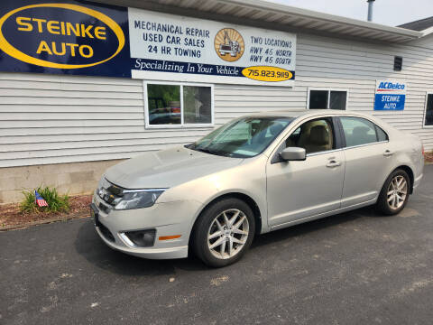 2010 Ford Fusion for sale at STEINKE AUTO INC. in Clintonville WI