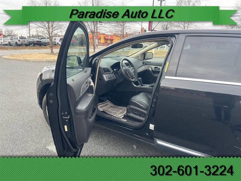 2011 Lincoln MKX for sale at Paradise Auto in Wilmington, DE