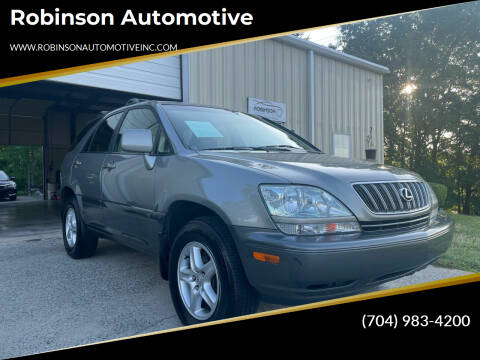 2001 Lexus RX 300 for sale at Robinson Automotive in Albemarle NC