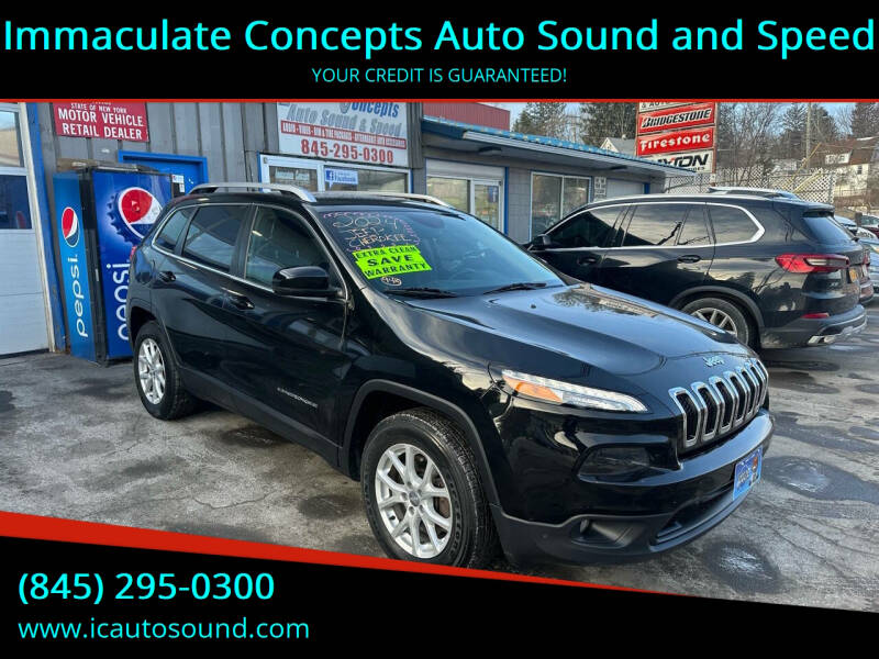 2017 Jeep Cherokee for sale at Immaculate Concepts Auto Sound and Speed in Liberty NY