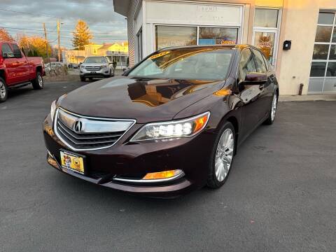 2014 Acura RLX for sale at ADAM AUTO AGENCY in Rensselaer NY