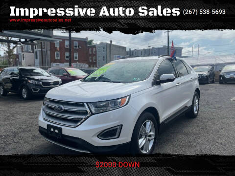 2015 Ford Edge for sale at Impressive Auto Sales in Philadelphia PA