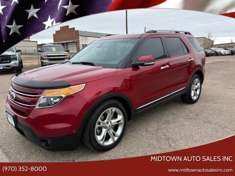 2013 Ford Explorer for sale at MIDTOWN AUTO SALES INC in Greeley CO