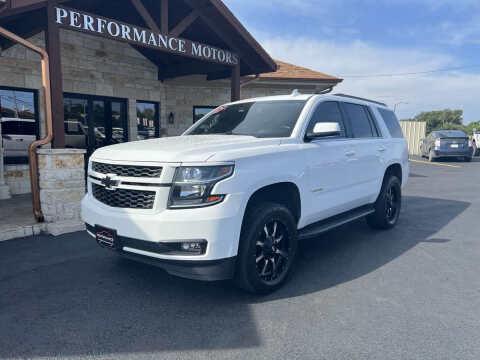 2017 Chevrolet Tahoe for sale at Performance Motors Killeen Second Chance in Killeen TX