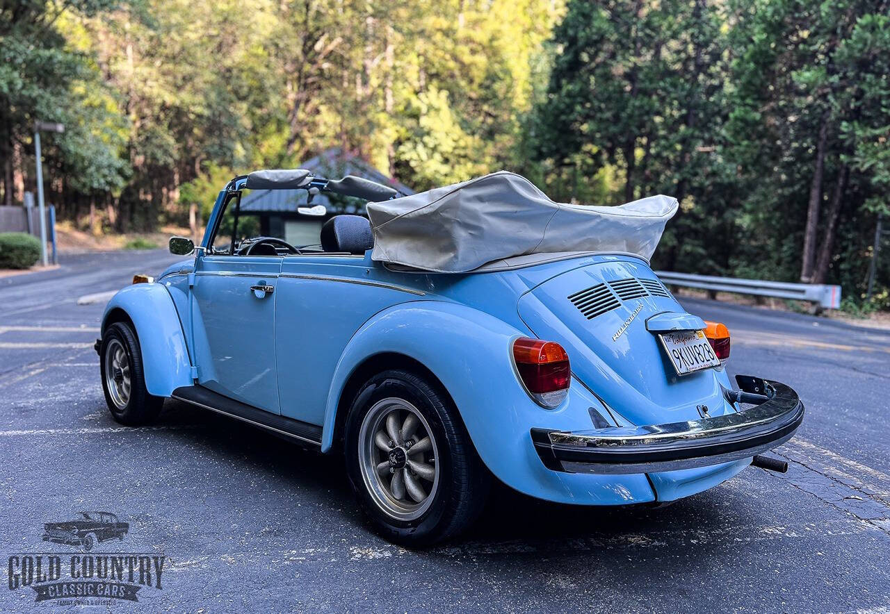 1979 Volkswagen Super Beetle for sale at Gold Country Classic Cars in Nevada City, CA