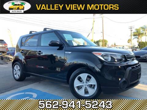 2016 Kia Soul for sale at Valley View Motors in Whittier CA
