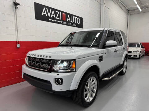 2016 Land Rover LR4 for sale at AVAZI AUTO GROUP LLC in Gaithersburg MD