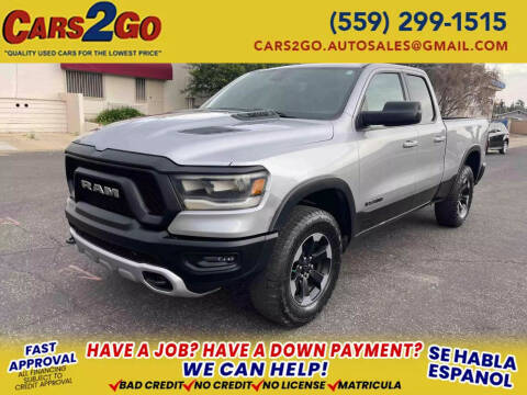 2019 RAM 1500 for sale at Cars 2 Go in Clovis CA