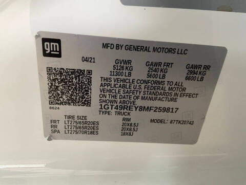 2021 GMC Sierra 2500HD