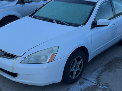 2003 Honda Accord for sale at Downriver Used Cars Inc. in Riverview MI
