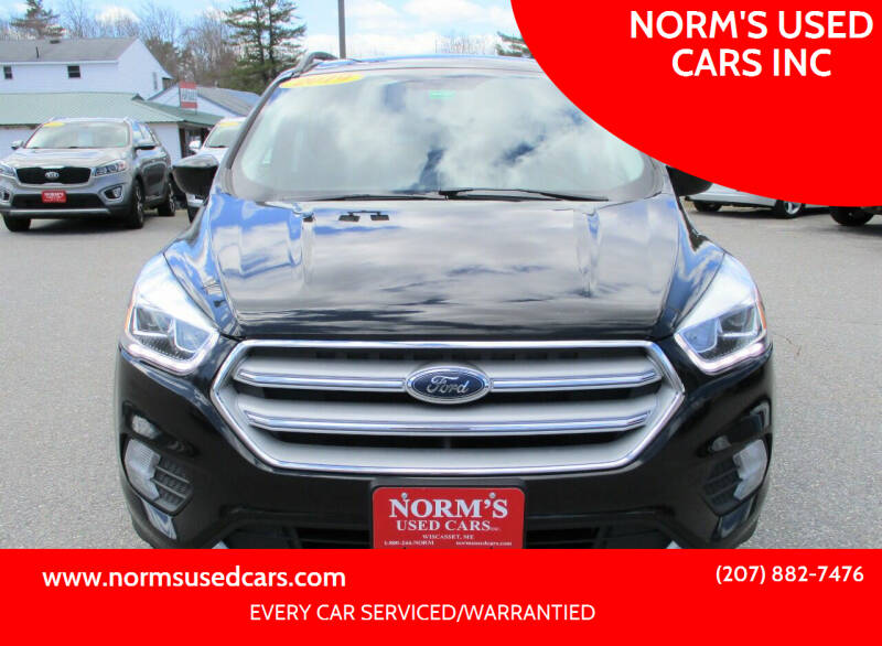2019 Ford Escape for sale at NORM'S USED CARS INC in Wiscasset ME