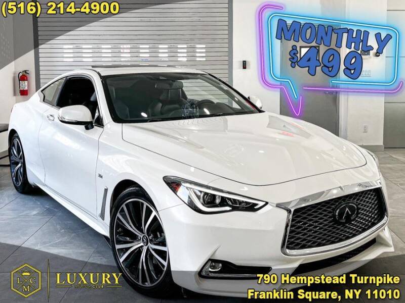 2020 Infiniti Q60 for sale at LUXURY MOTOR CLUB in Franklin Square NY